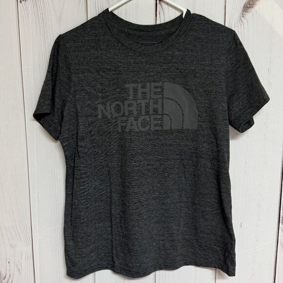 The North Face Women’s Tonal Logo Tee – Dark Heather Gray – L - Picture 1 of 8